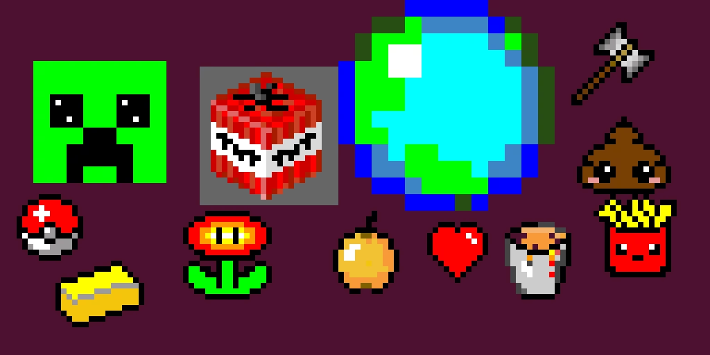 random pixel art stuff thanks humanbean
