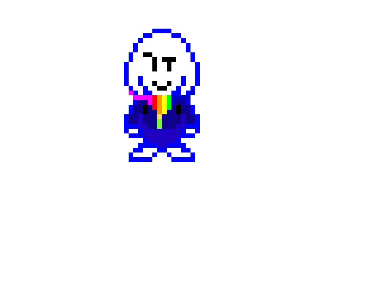 a storyshift asriel sprite