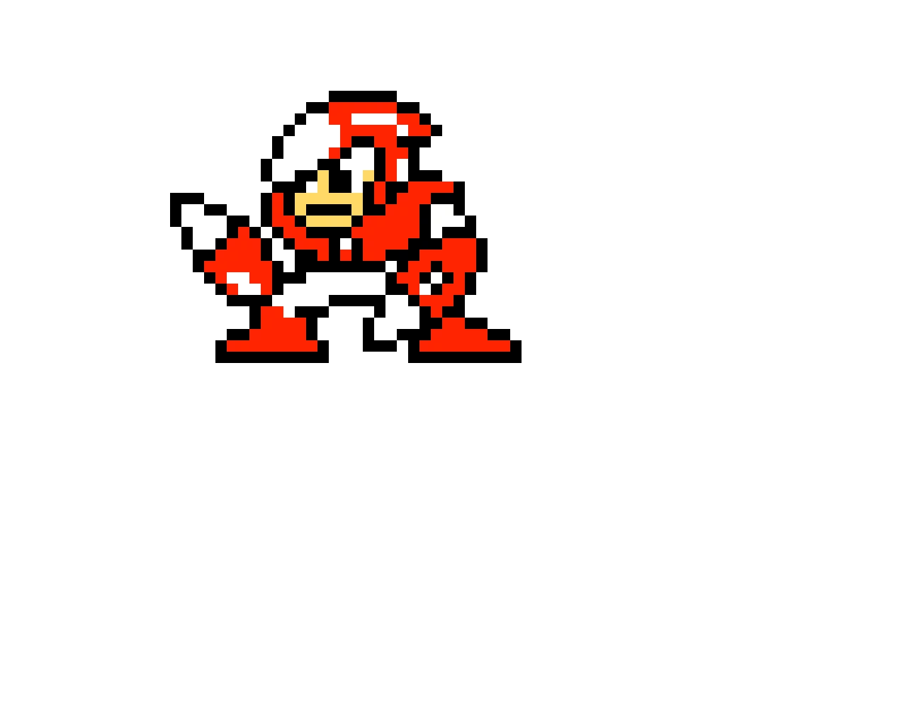 crash man mega man 2 sorry forgot 1 pixel