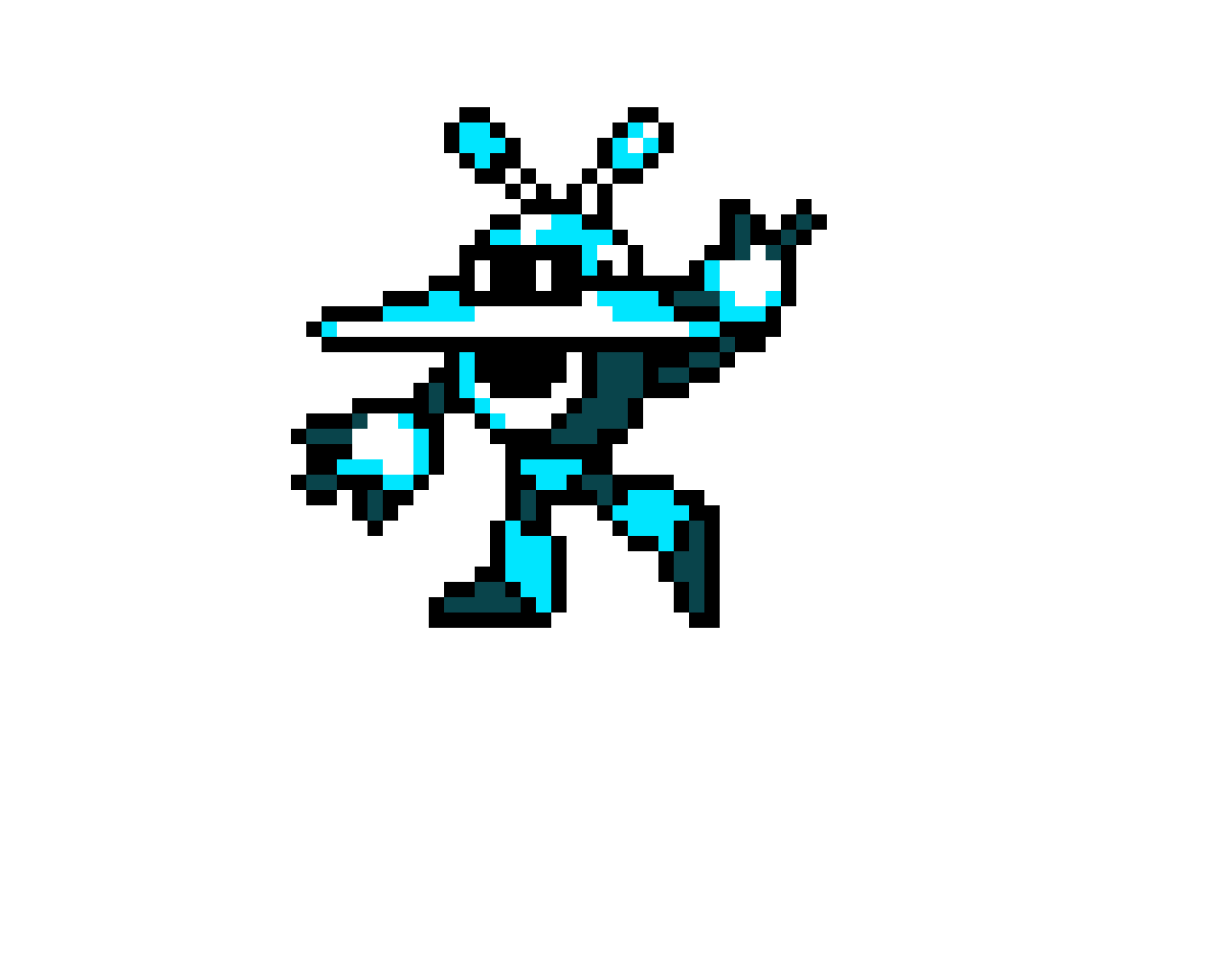 galaxy man mega man 9 gif