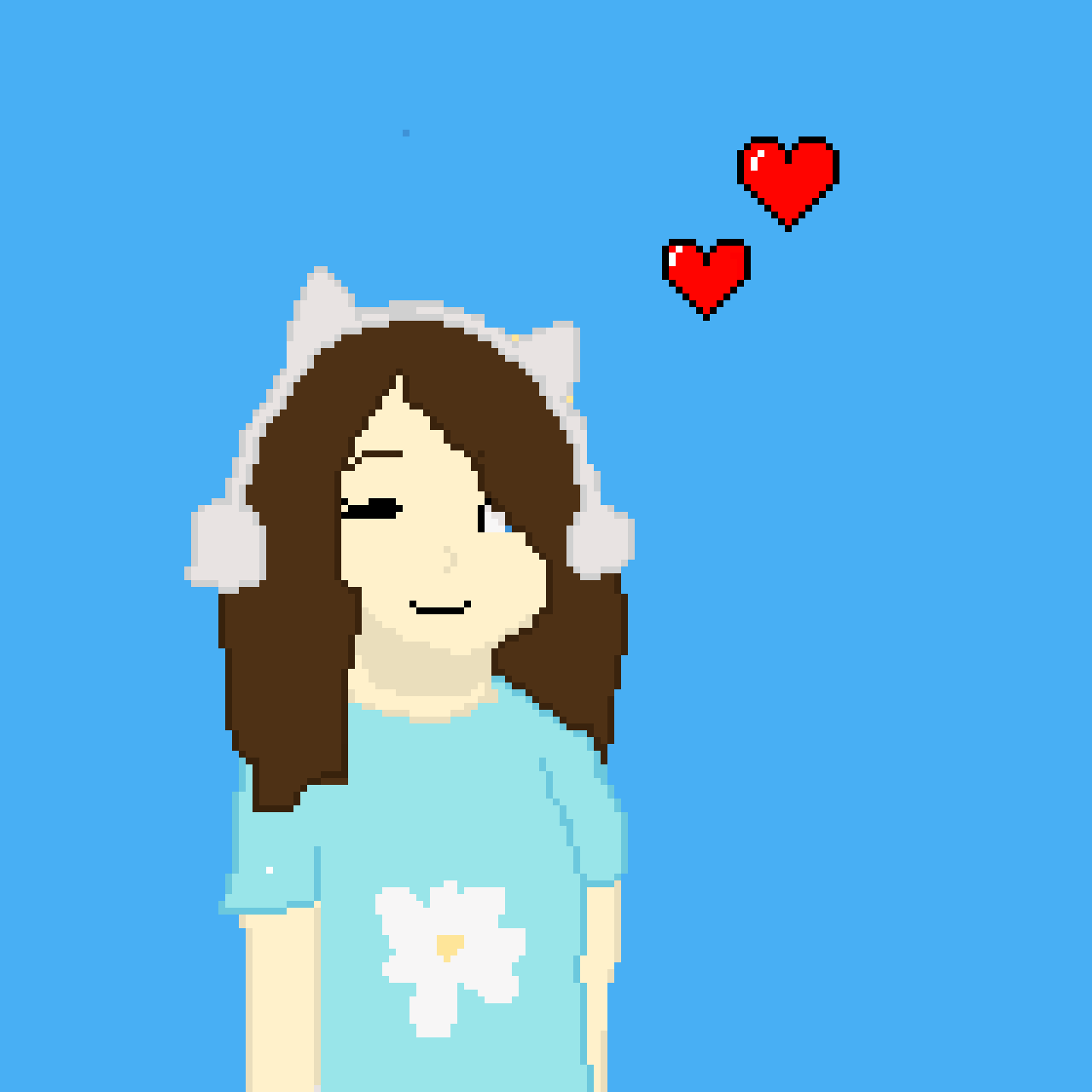 Me (If you wondered how I look like. The other one was my cousin lol)