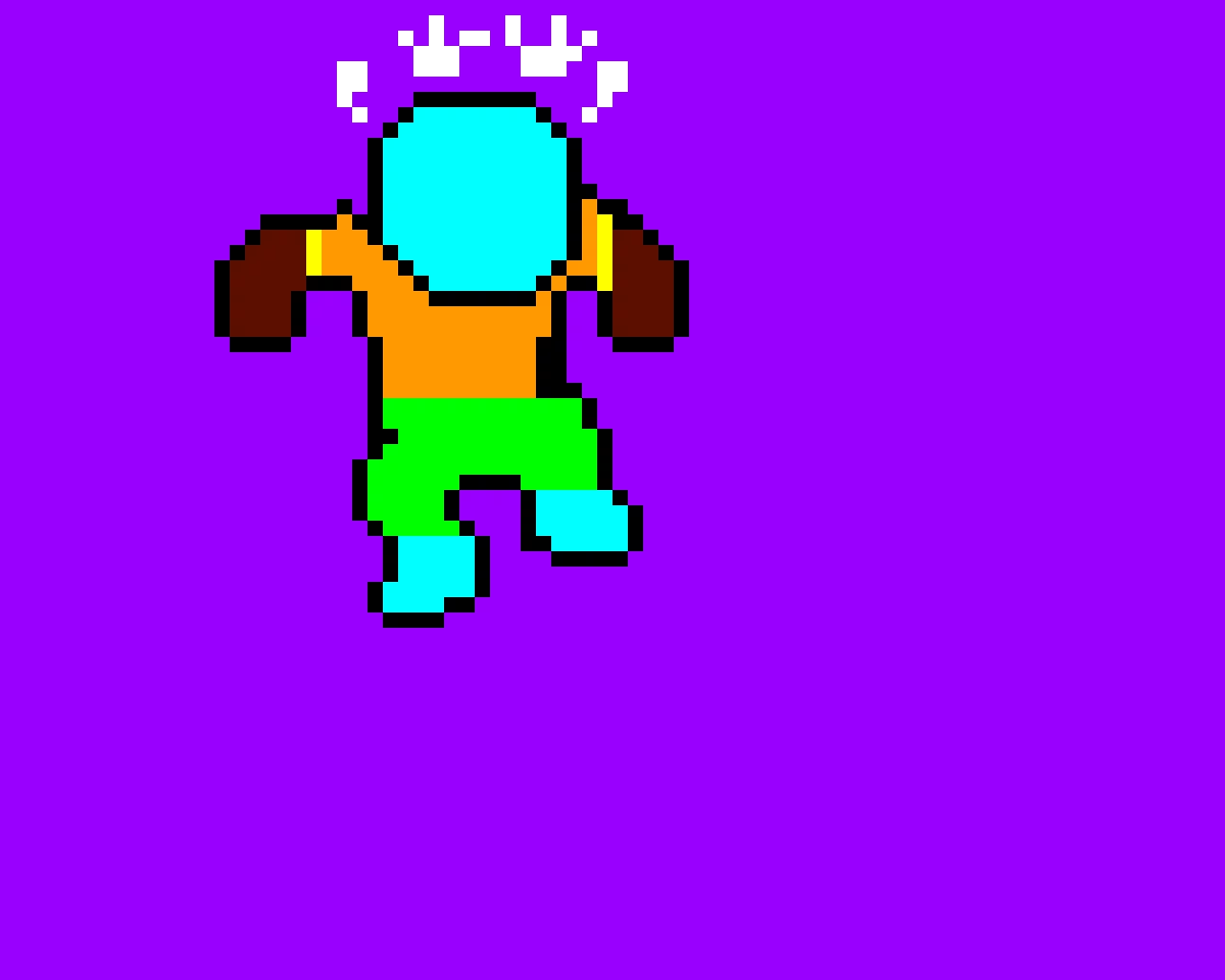 me sprite hurt back facing