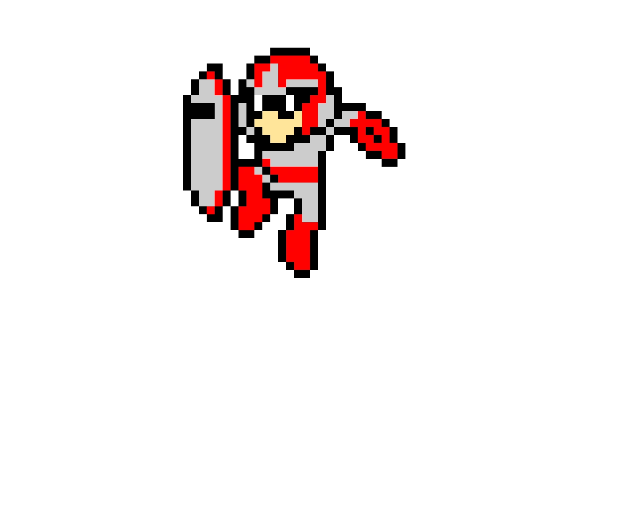 proto man jumping sprite