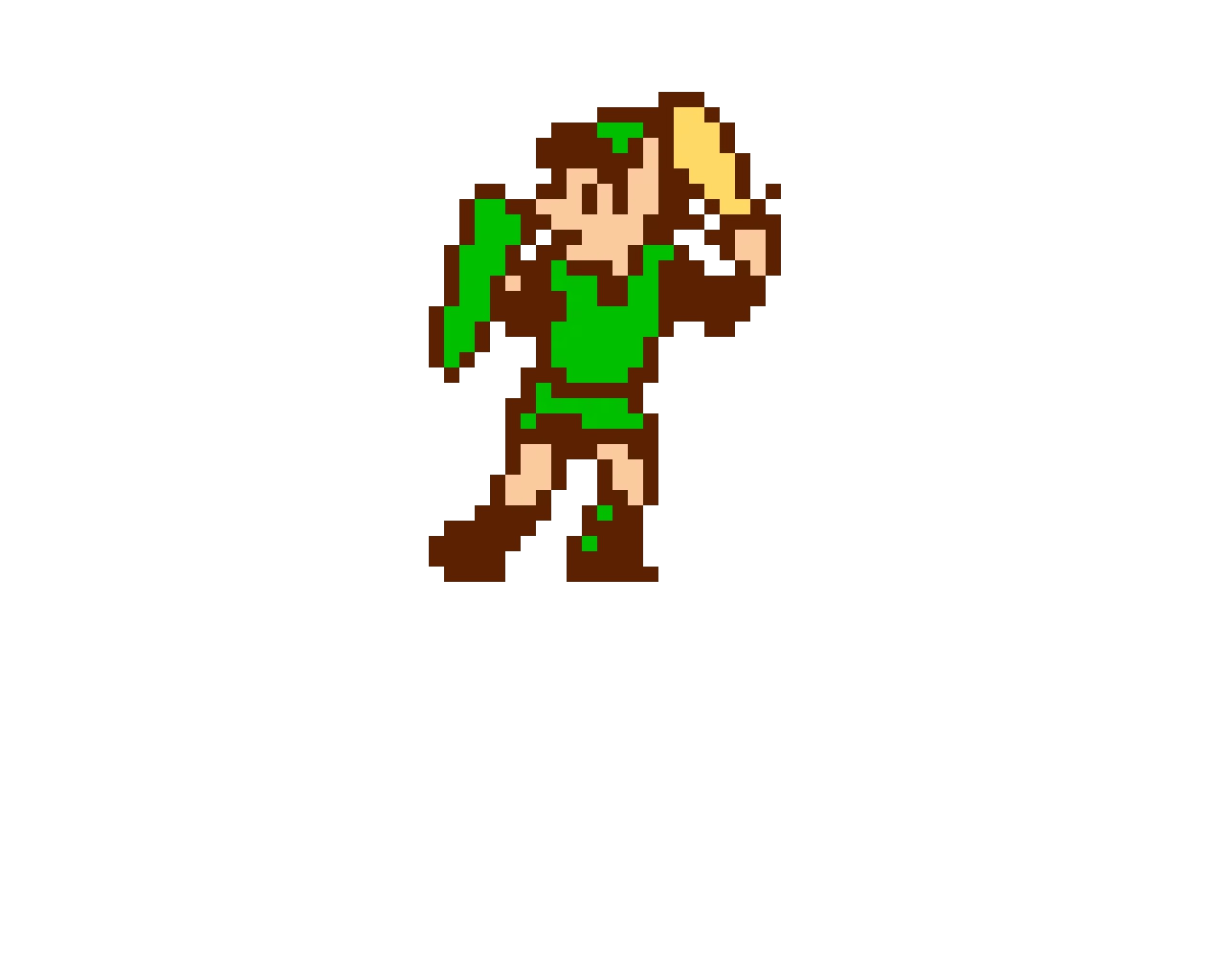 zelda 2 the adventure of link sprite