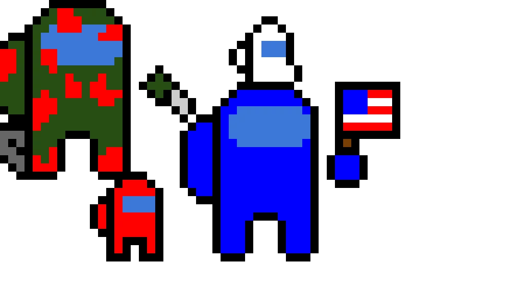 american among us but green is here