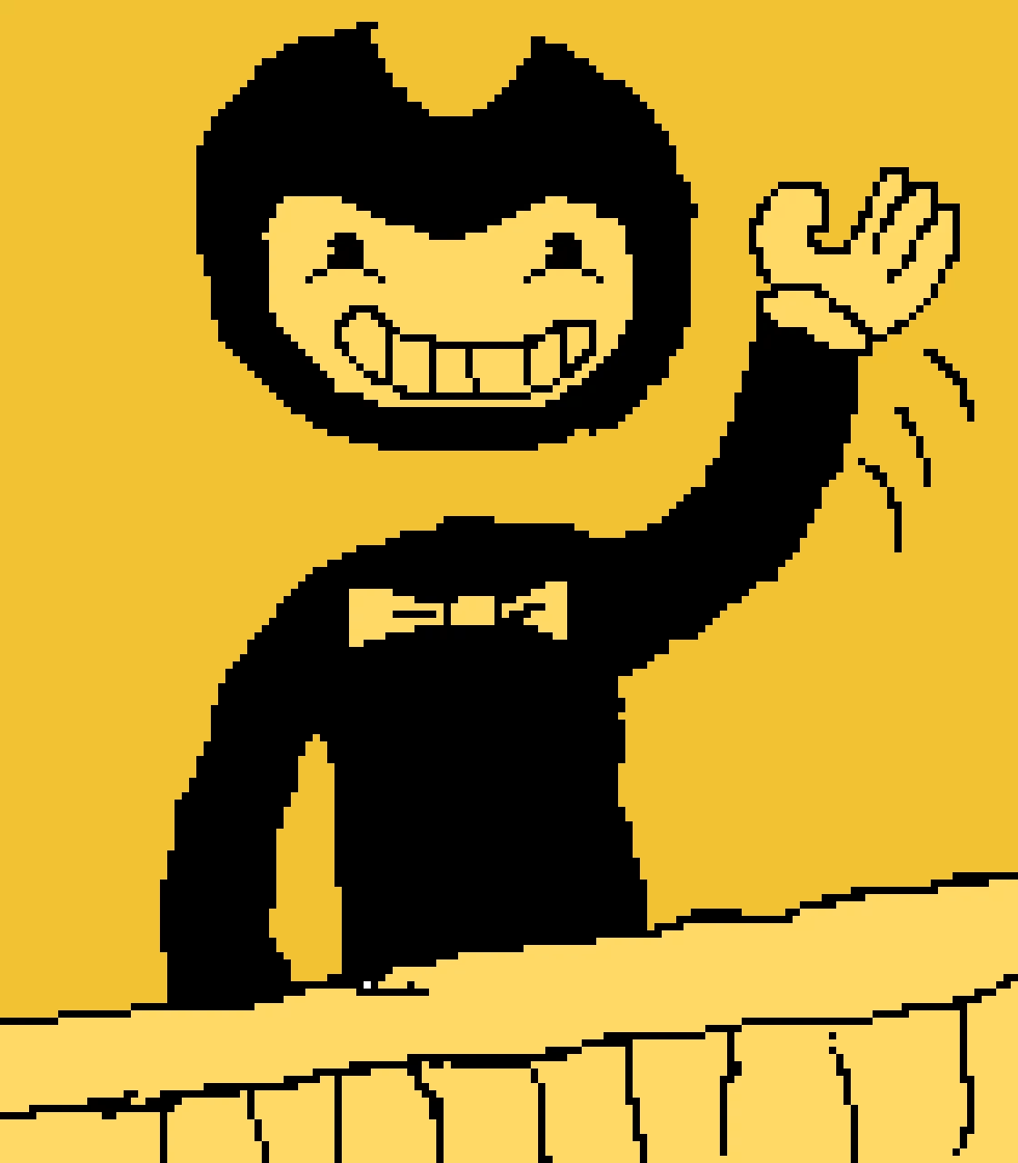 cartoon bendy d