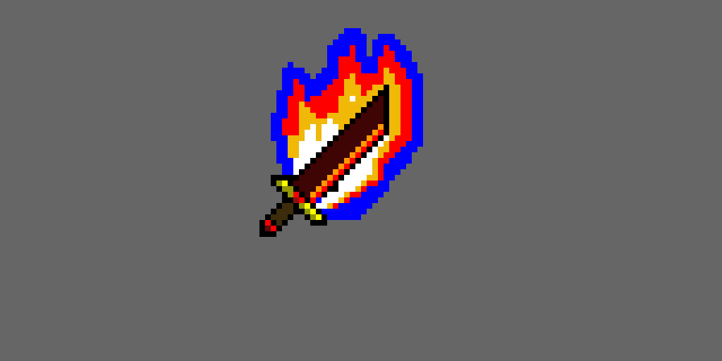 Flame Sword (Remix w/ blue flame)