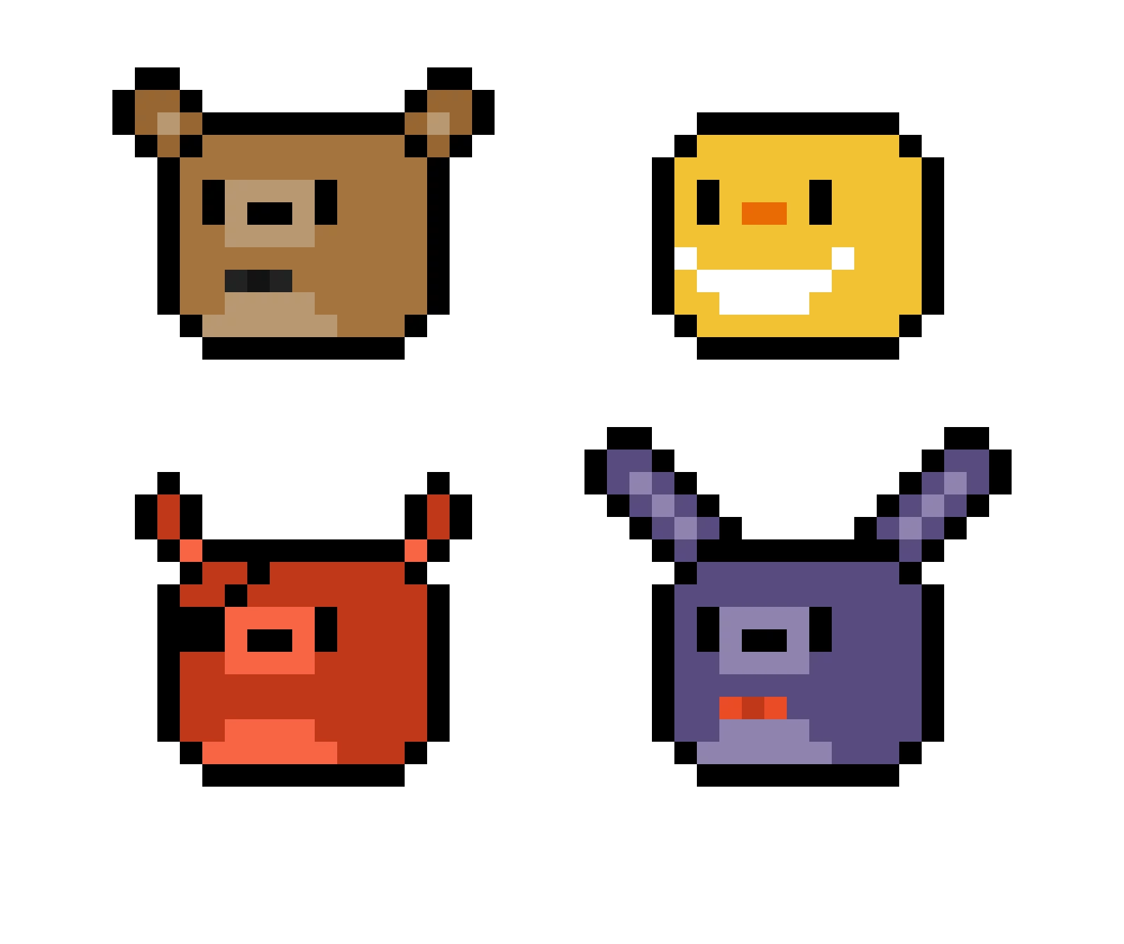 fnaf cubes i made them a moment ago so i don rsquo t know what they are i guess they rsquo re a k