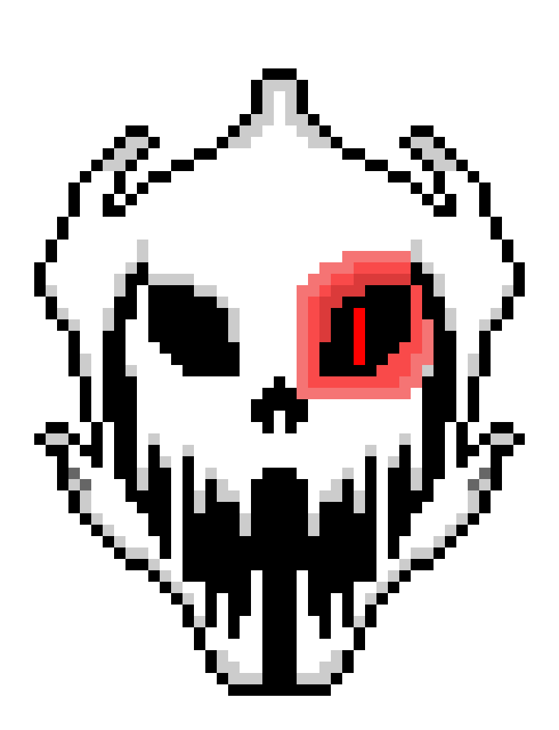 gaster blaster glichtale
