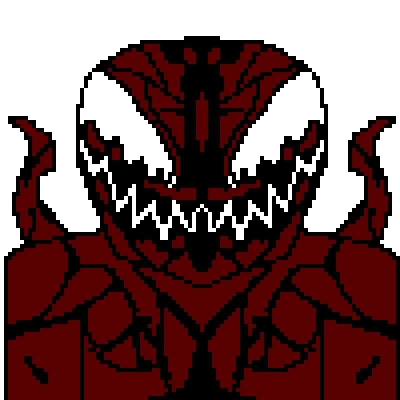 he is not destruction he is not chaos he is carnage