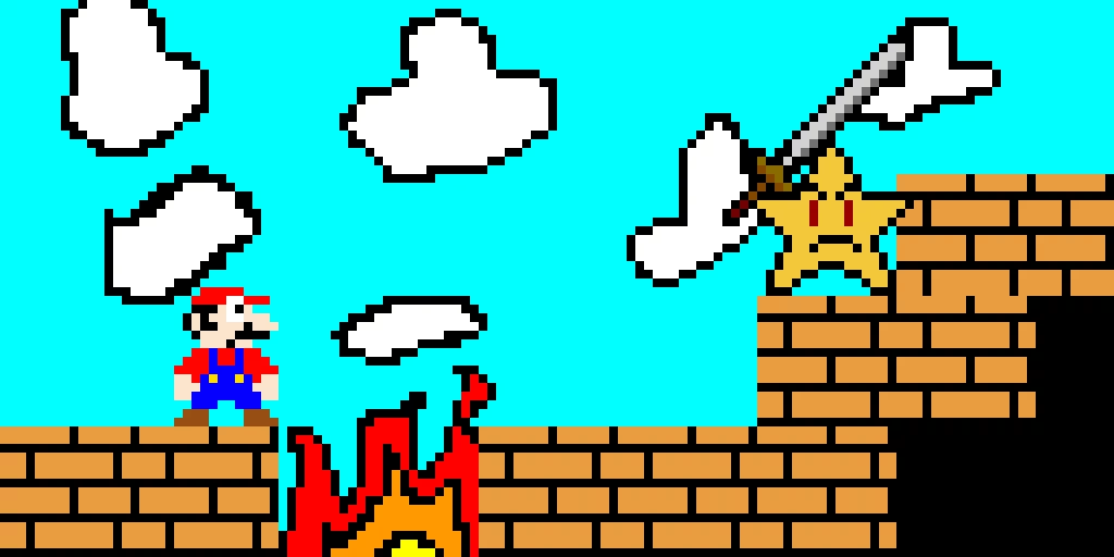 mario and the evil star