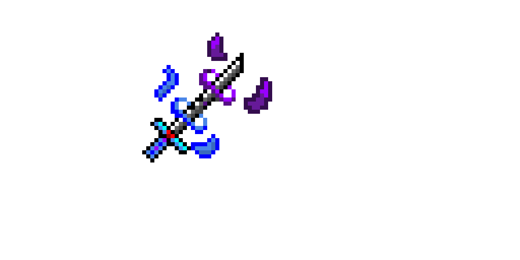 Purples and Blues soul sword