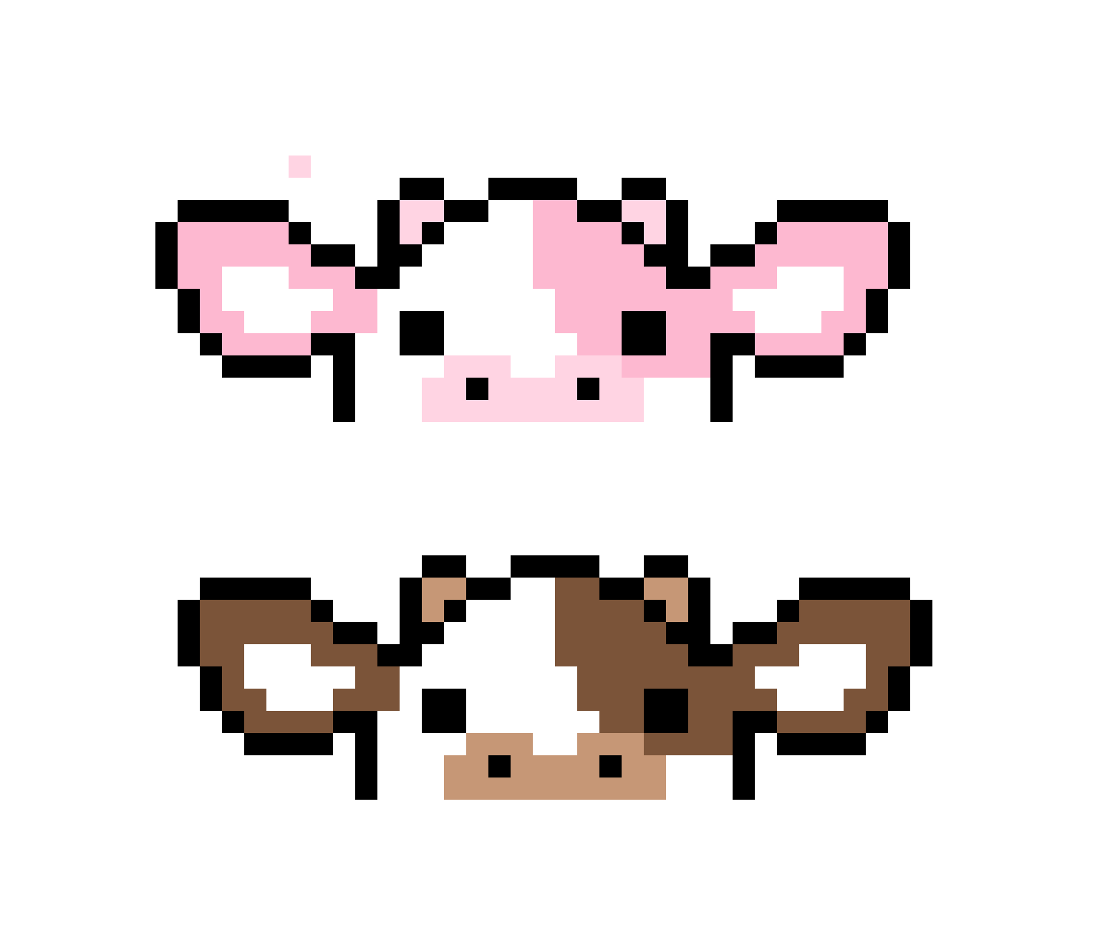 Strawberry and Chocolate cows 