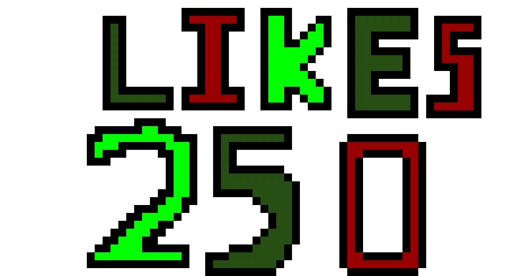 Thank you all so much for 250 likes