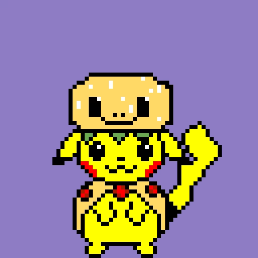 yay even pikachu likes hamburgers lt 3