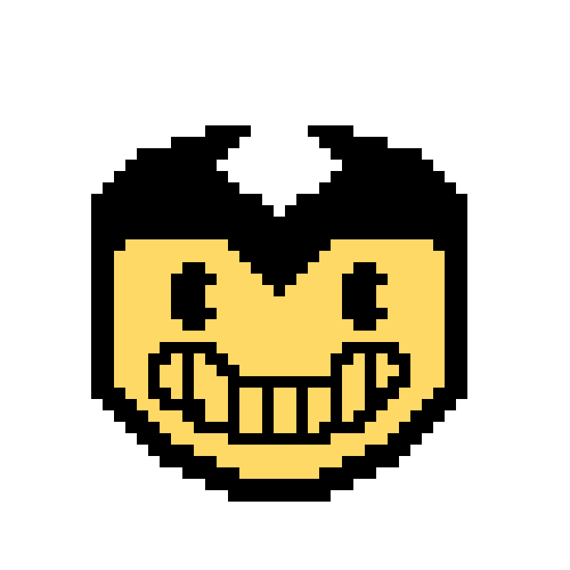 Bendy pixel art