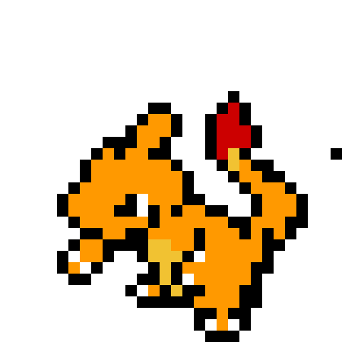 Charmeleon pixel art