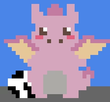 jeremy the pixel dragon
