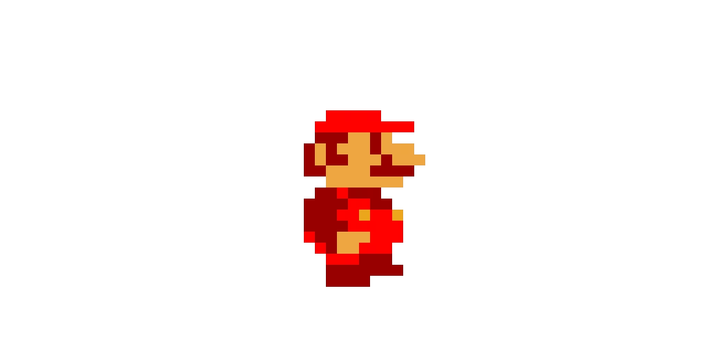 mario running sprite