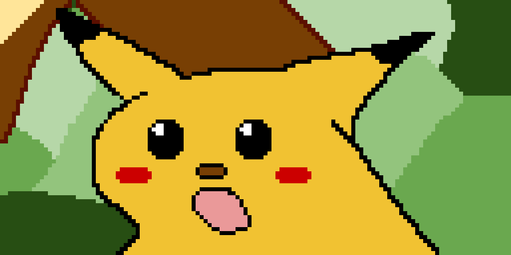 Suprised Pikachu meme