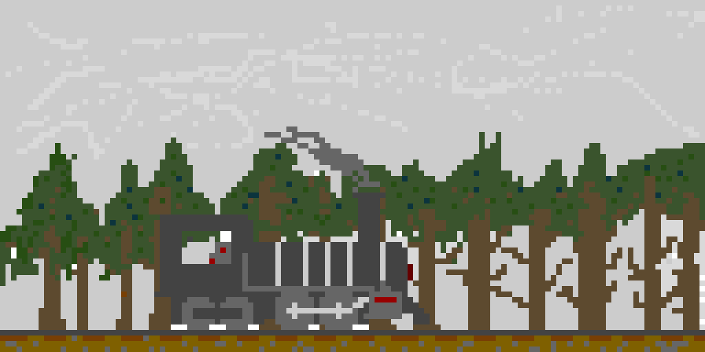 train-in-the-forest