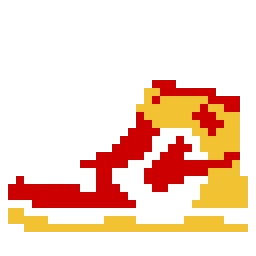 Velvet and gold jordans