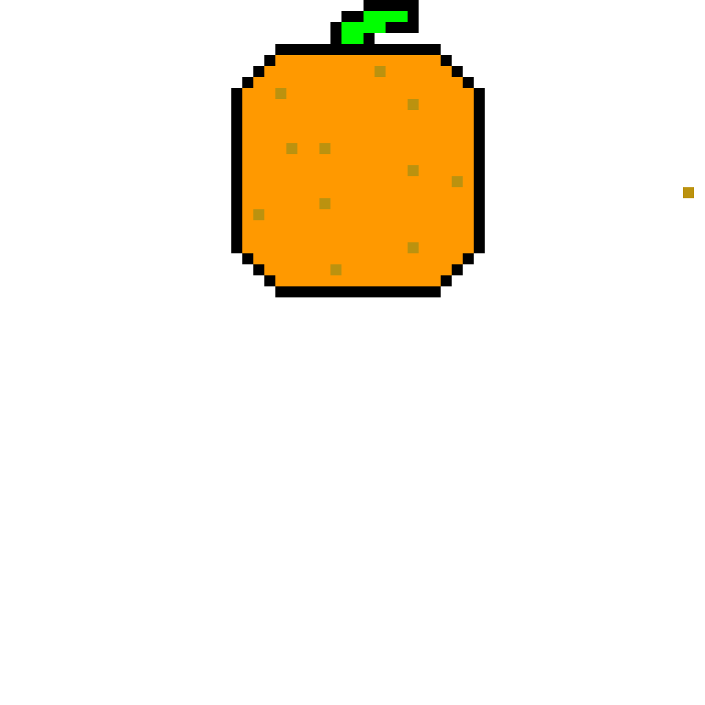 orange that i made