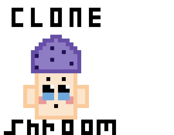 CLONE SHROOM!!! pvz plant I made he can clone himself and attack zombies in any row He has no sun