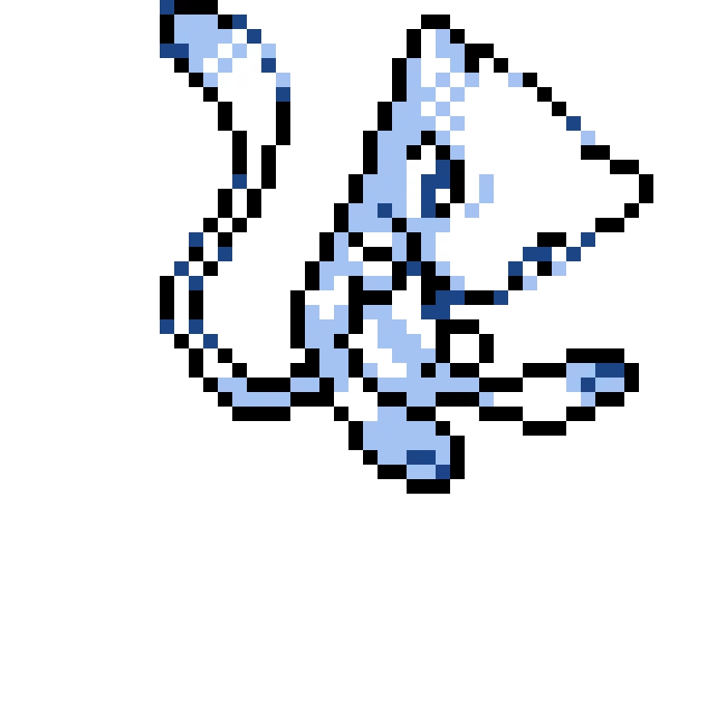 shiny mew recolored credit eveeleader