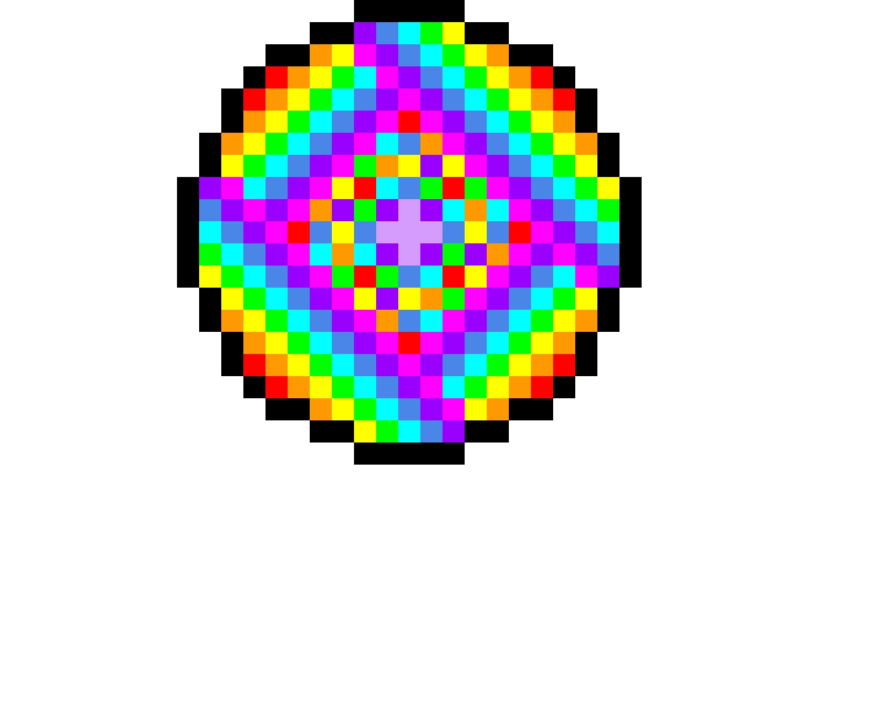 rainbow ball circle credit to moon mood boy