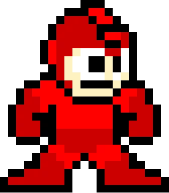 recolored mega man credit to the model