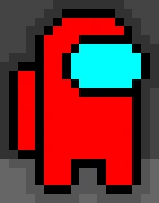 among us character in spotlight