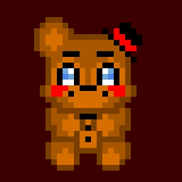 fnaf toy freddy gif in progress