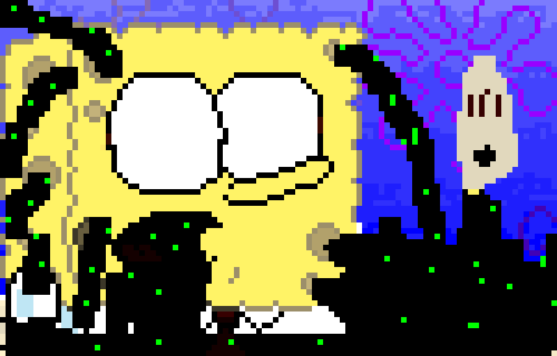 pibby spongebobs (credit to whoever made original art)