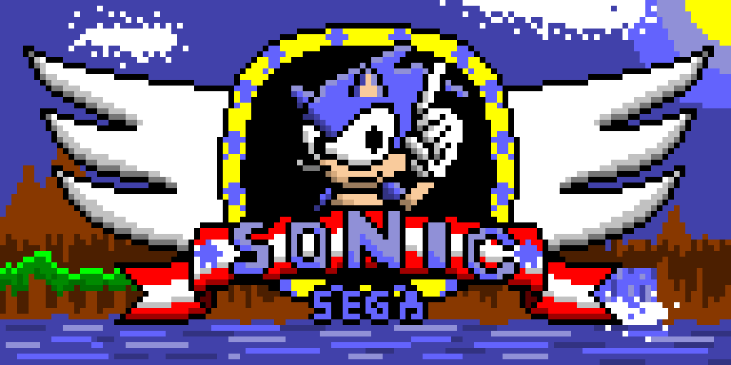 Sonic The Hedgehog logo enhanced (contest)