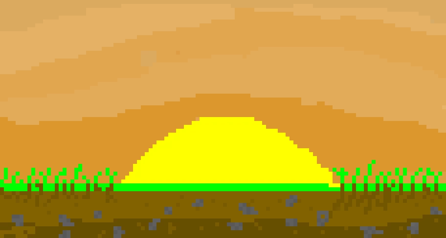 sunset should i make people fighting the the air