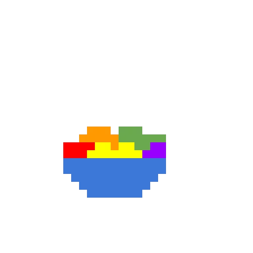 snake every fruit in one bowl