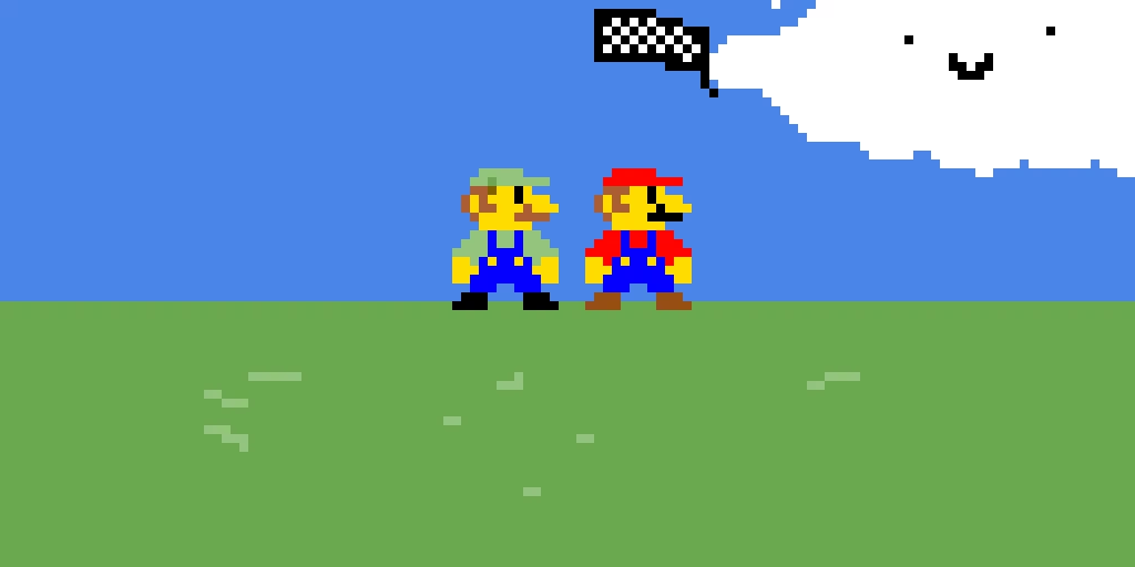 super bros in a world