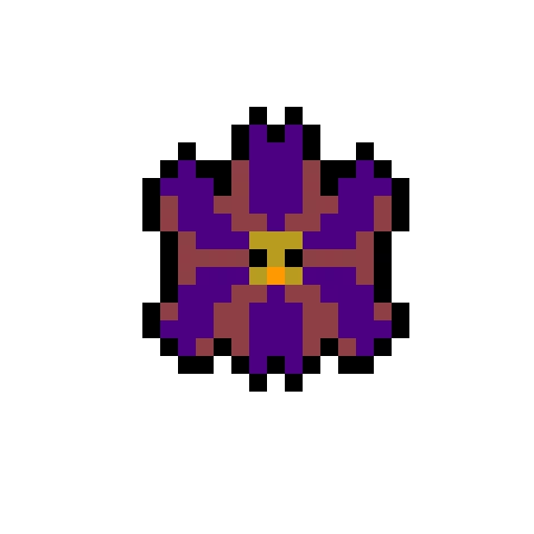 flower i made into a head