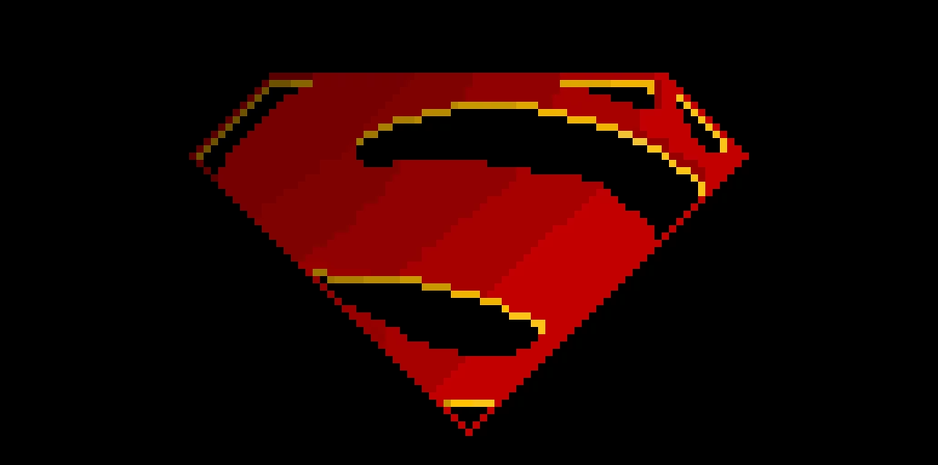 Man of steel logo