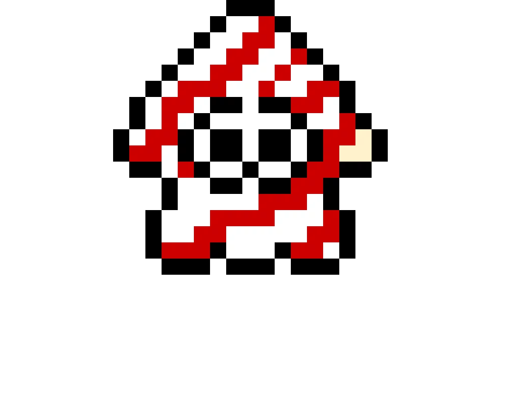 the candy cane squid