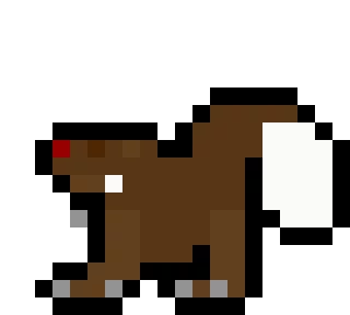 blanket tail squirrel