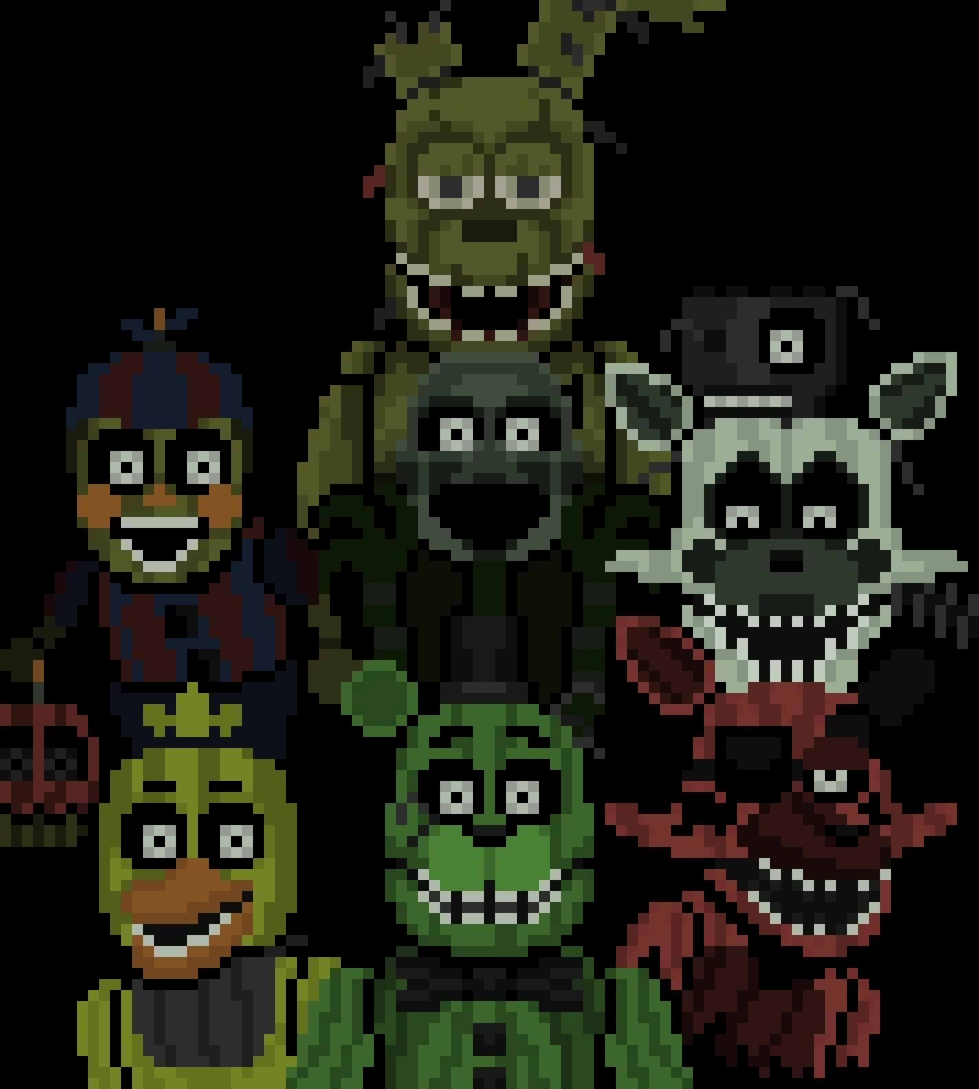 fnaf 3 collage first thing of 2024