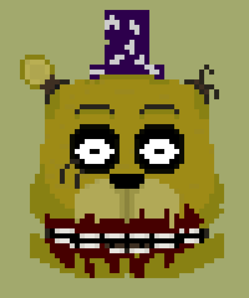 golden Freddy/Withered Fredbear (edited)