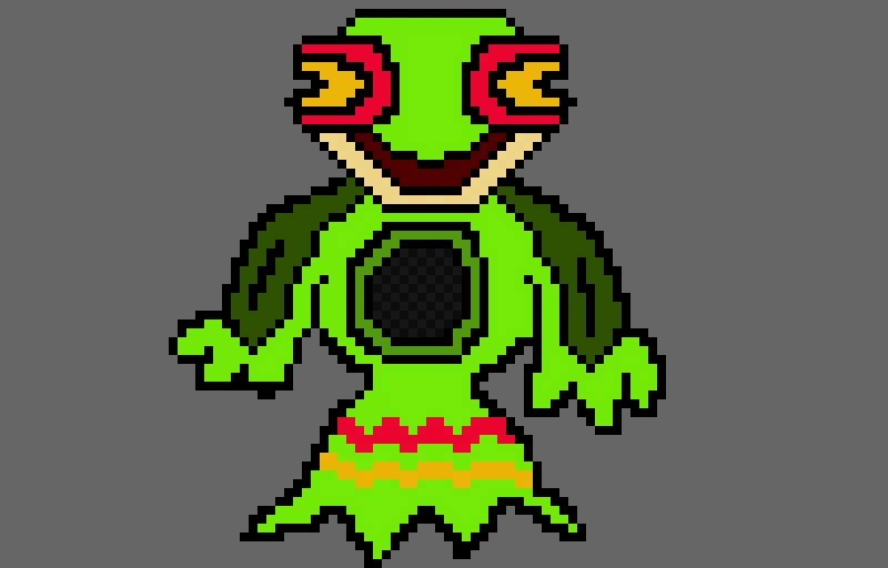 Sand and grass type fanmade MSM: Glizeon