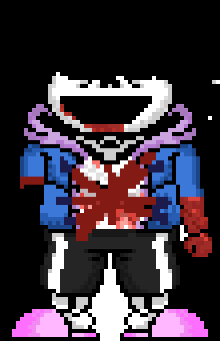 Undertale Bb Sans phase 7.5 Half Way To Obiloation