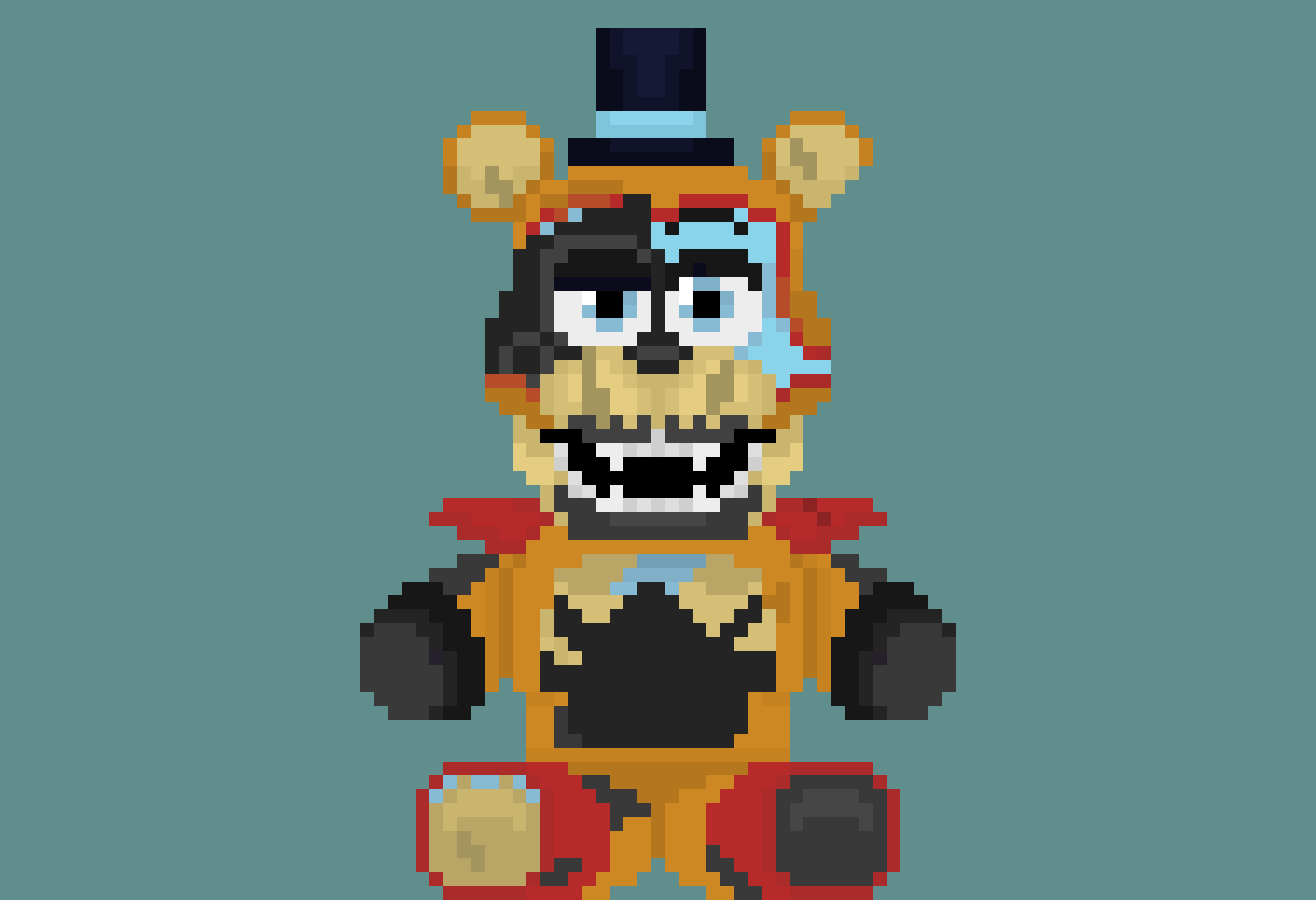 Shattered Glamrock Freddy Plush