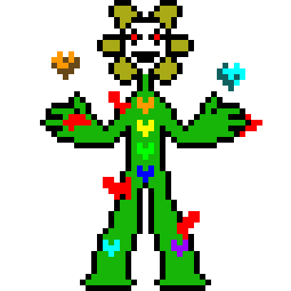 a little better Flowey what the f***!        sorry pixlenjoyer please like if you for give me