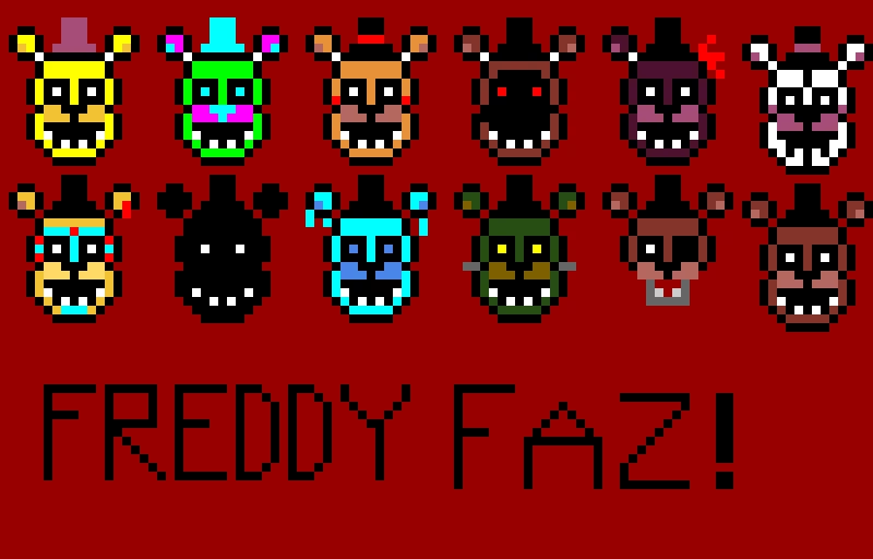 most versions of freddy fazbear