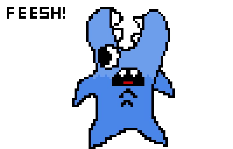 My little character, Feesh! *profile pic*